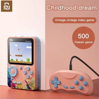 Nové Youpin G5 Prenosné Herné Zariadenie 500 Hry LCD Displej Retro Hry Konzoly, Hračky Pre Dieťa Dospelých