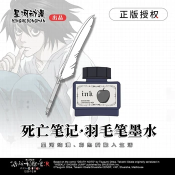 Skutočné Oprávnené Anime Death Note, Cosplay Pierko Pen & Ink L Náhrdelník Animácie, Umenie Príslušenstvo