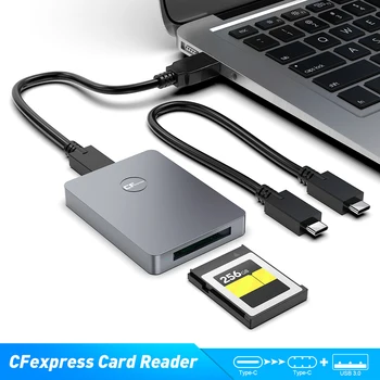 USB Čítačka Kariet CFexpress Typ B Čítačka Kariet USB3.1 Gen2 Adaptér 10 Gbps pre Win XP &Kábel pre SLR Notebook Príslušenstvo Cardreader